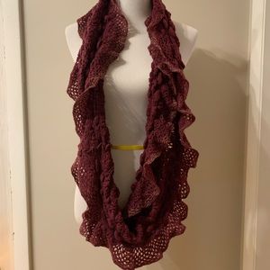 Burgundy Infinity Scarf